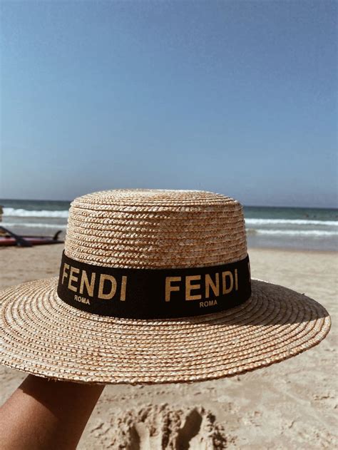 fendi panama hat